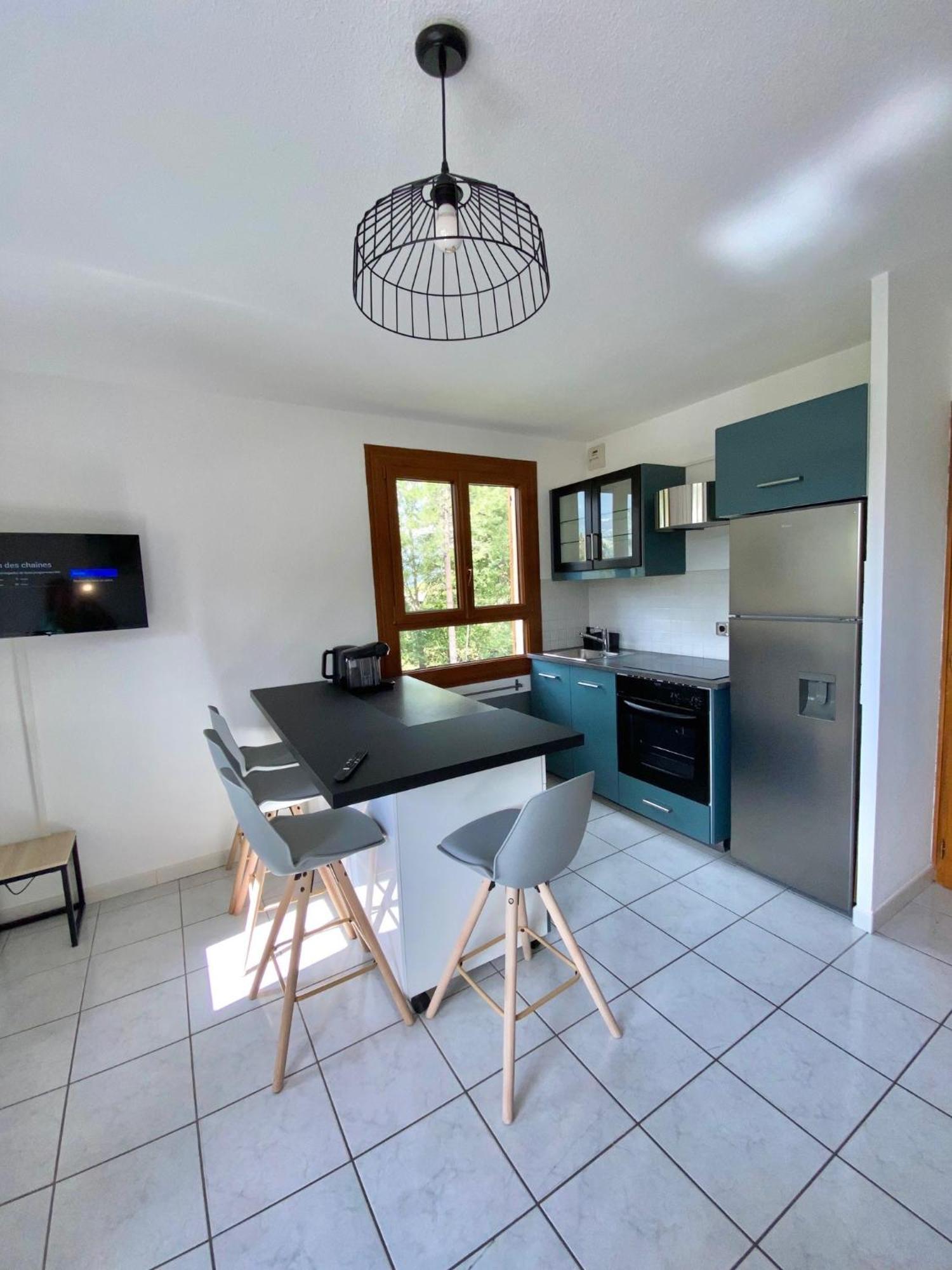 Appartement Situe A Cote Du Lac De Serre Poncon Saint-Sauveur  エクステリア 写真